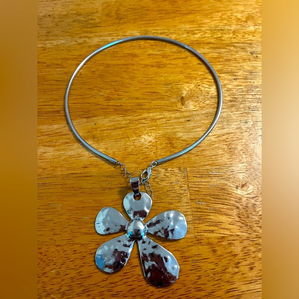 Necklace, ring and earrings! Perfect condition